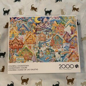 Buffalo Games Colorful Cookietown 2000 Pcs Complete